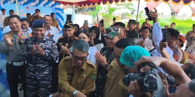 Kapolres Hadiri Peresmian SPPG Teluk Lingga, Sokong Pemenuhan Gizi Pelajar