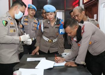 Polda Kaltim Gelar Tes Urine Personel, Deteksi Dini Penyalahgunaan Narkoba