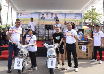 Kapolres Buka Car Free Day di Jalan Jenderal Sudirman Sangatta 