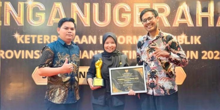 Puskesmas Samarinda Kota Terbaik III Keterbukaan Informasi Publik