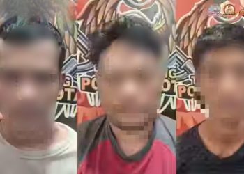 Tiga Maling Motor di Samarinda Ditangkap, Uang Hasil Kejahatan Dibagi Rata