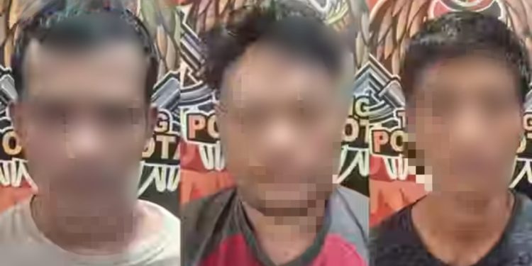 Tiga Maling Motor di Samarinda Ditangkap, Uang Hasil Kejahatan Dibagi Rata