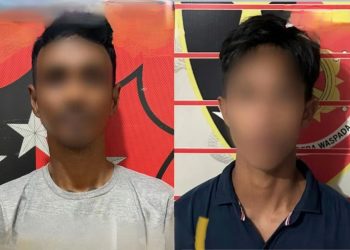 Dua Maling Alat Tenda Dibekuk Polsek Samarinda Seberang 