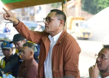 Wagub Tinjau Jalan Perbatasan Tering-Mahulu, Proyek Multiyears Rp459 Miliar