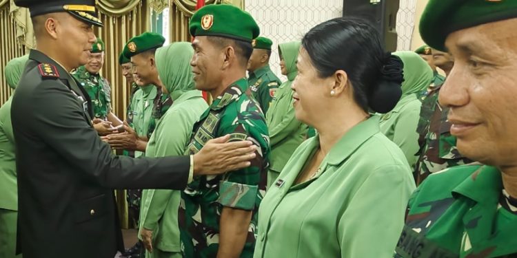 24 Personel Kodim Kutai Timur Naik Pangkat, Ini Pesan Dandim