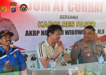 Jumat Curhat Kapolres Paser, Masalah Ini Disorot Warga Senaken