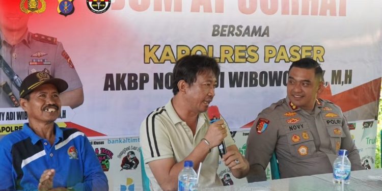 Jumat Curhat Kapolres Paser, Masalah Ini Disorot Warga Senaken