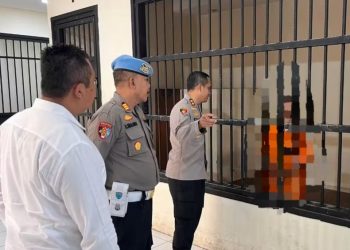 Kapolres Berau Tinjau Rutan Satuan Tahti, Pastikan Kondisi Tahanan Aman dan Layak