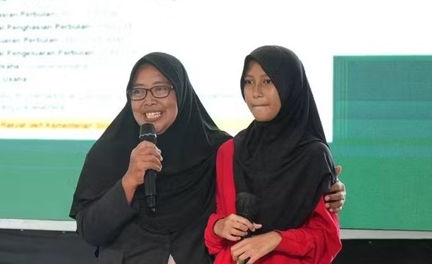 Alexandra, Anak Buruh Harian Tempuh Pendidikan Gratis di Sekolah Rakyat