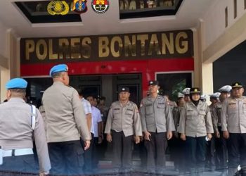 Propam Polres Bontang Larang Hedonis, Wujudkan Polisi Sederhana dan Berintegritas