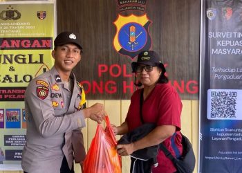 Warga Long Hubung Senang Dapatkan Sembako Harga Murah