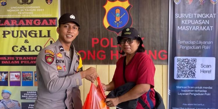 Warga Long Hubung Senang Dapatkan Sembako Harga Murah