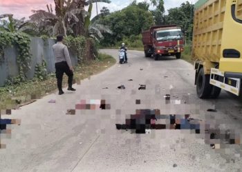 Kecelakaan Maut di Paser Belengkong, 4 Orang Tewas di Tempat