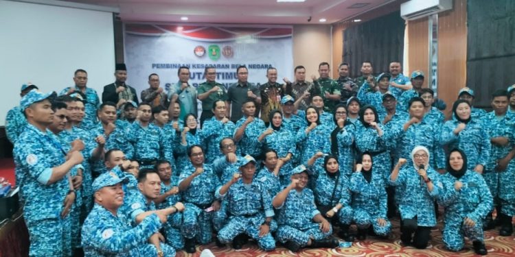 Pendidikan Kader Ormas Gerakan Bela Negara Dihadiri Dandim 