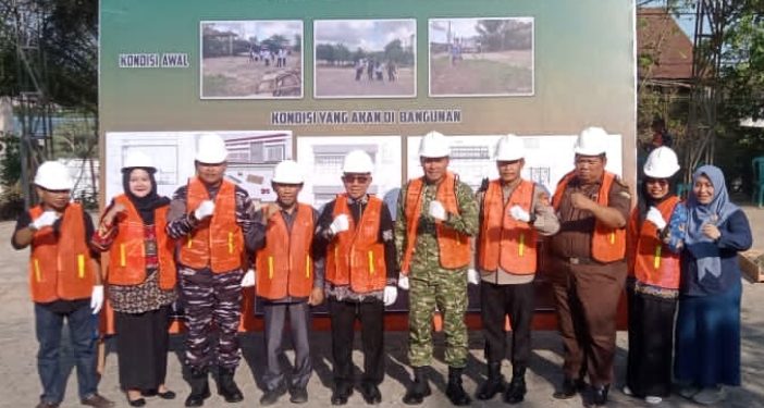 Kodim Kutai Timur Gelar Peletakan Batu Pertama Koperasi Merah Putih