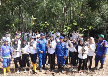 Ditpolairud Polda Ajak Mahasiswa UMB Peduli Ekosistem Mangrove