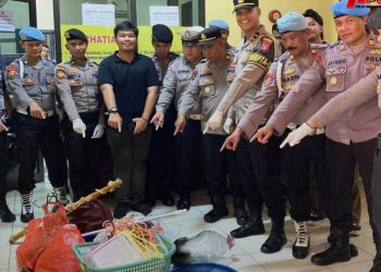 Cek Rutan, Polresta Samarinda Temukan Barang Larangan