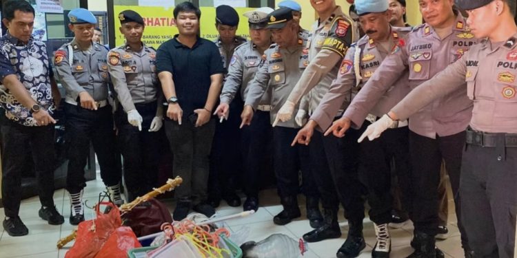 Cek Rutan, Polresta Samarinda Temukan Barang Larangan