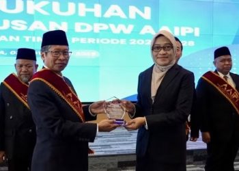Pengurus AAIPI Kaltim Dikukuhkan, Sekda Dorong Transformasi Digital Audit