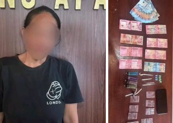 Diduga Edarkan Sabu, IRT Ditangkap Polsek Long Apari