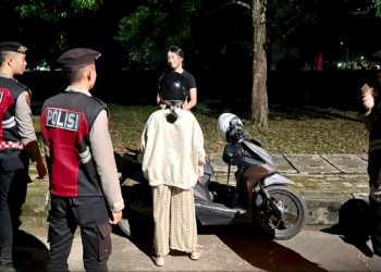 Polres Kutai Barat Gelar Patroli Perintis, Sasar Lokasi Rawan Kriminal 