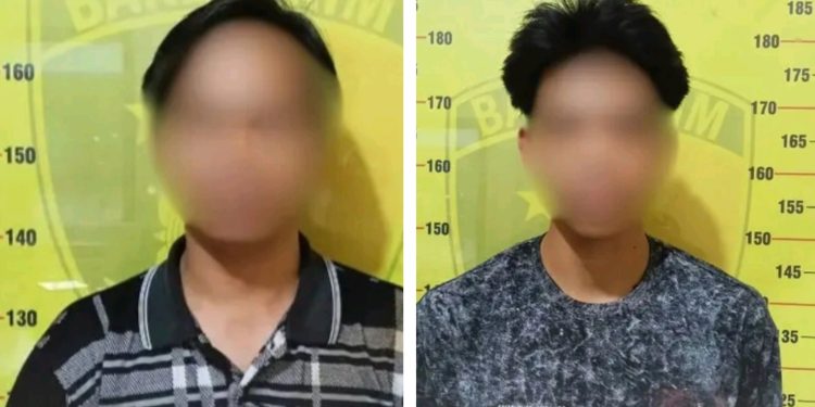 Dua Pemuda Maling Buah Sawit Dibekuk Polisi, Perusahaan Rugi Rp3,6 Juta