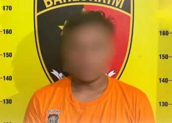 Polisi Geledah Rumah Tersangka Pengedar Sabu di Sanga-Sanga 