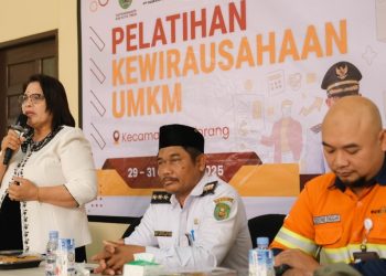 Distransnaker Latih 100 Pelaku UMKM di Kaliorang