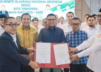 KONI Samarinda Dilantik, Wawali Dorong Tingkatkan Prestasi Atlet