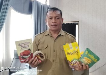 Amplang Batu Bara Diminati Pelaku Usaha di Sabah Malaysia 