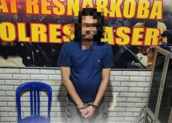 Tim Elang Tangkap Pria Pengedar Narkoba di Paser 