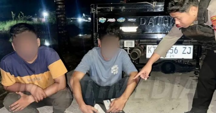 Dua Warga Kutai Timur Ditangkap di Kawasan Stadion Palaran Terkait Narkoba 