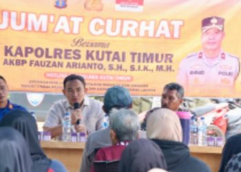 Polres Kutai Timur Serap Aspirasi Warga Pantai Kenyamukan 