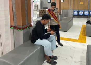 Polwan Beri Pelayanan Aman dan Nyaman Bagi Masyarakat