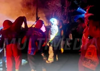 Kebakaran Mess Tirta Mahakam, Tiga Bangunan Kayu Hangus Dilalap Api