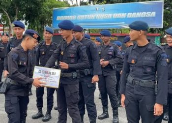 Polres Kubar Galang Donasi Korban Bencana di Aceh, Sumut, dan Sumbar