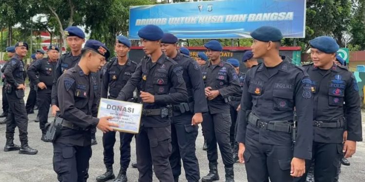 Polres Kubar Galang Donasi Korban Bencana di Aceh, Sumut, dan Sumbar