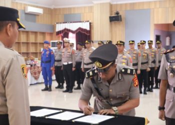 Kapolsek Muara Ancalong, Iptu Erwan Gantikan Iptu Purwanto