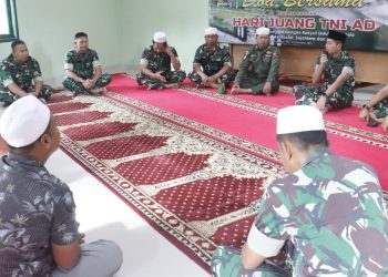 Doa Pagi Prajurit Kodim Peringati Hari Juang Kartika