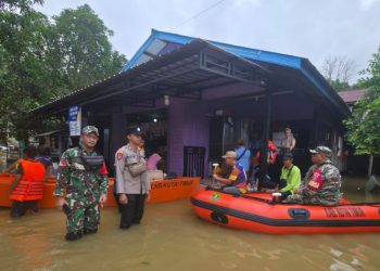 Debit Air Meningkat, 40 Rumah Warga Batu Timbau Ulu Terendam
