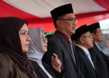 Di Tengah Gerimis, Semangat Bela Negara Mengalir di Samarinda 