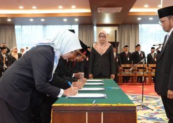 Gubernur Kaltim Lantik 91 Pejabat Pemprov, Perkuat Kinerja Birokrasi