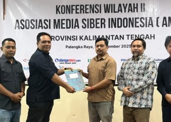 Sunrise Sinulingga Terpilih Jadi Ketua AMSI Kalteng