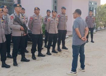 Jelang Pengamanan Nataru, Tim Gegana Digeser ke Kutai Timur 