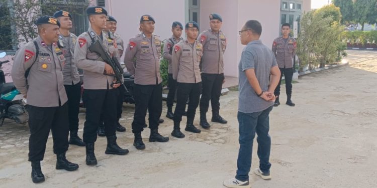 Jelang Pengamanan Nataru, Tim Gegana Digeser ke Kutai Timur 