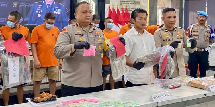 Polresta Samarinda Ungkap 31 Kasus Narkotika Jelang Akhir 2025