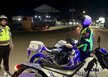 Cegah Balap Liar, Turjawali Polres Kutai Timur Gencarkan Patroli R4