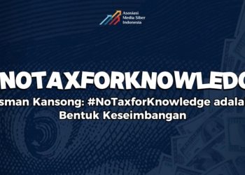 AMSI Kampanye #NoTaxforKnowledge Demi Masa Depan Media