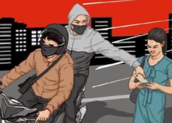 Jambret di Jalan Gelatik Samarinda Ditangkap, Aksi Terungkap Lewat CCTV