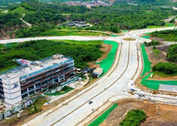Jalan Utama KIPP IKN Hampir Rampung